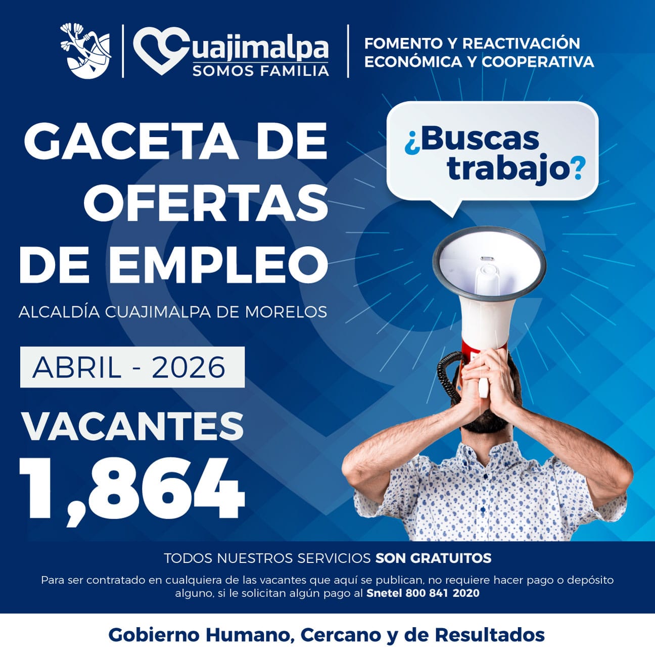 Gaceta de ofertas de empleo abril 2026