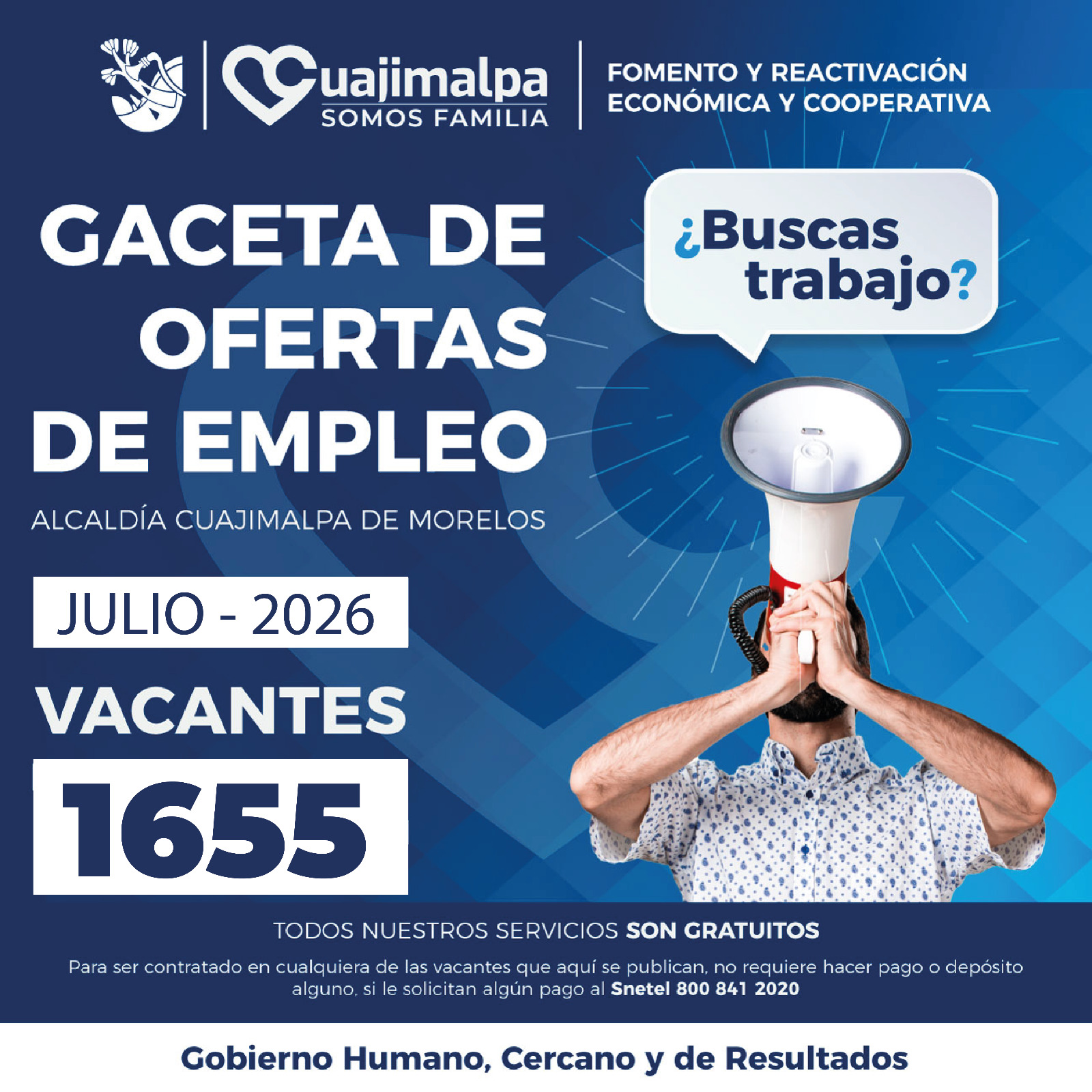 Gaceta de ofertas de empleo Julio